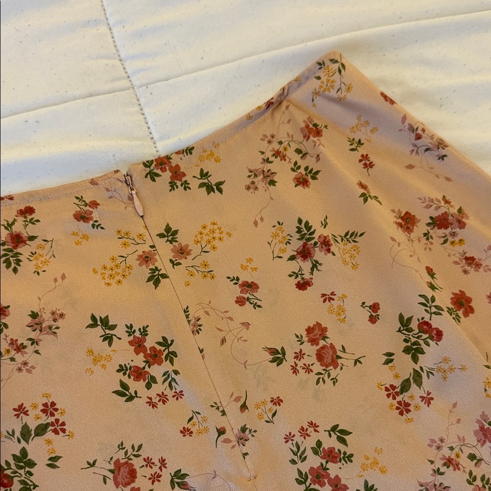 Reformation Floral Blush Mini Skirt - Picture 10 of 10